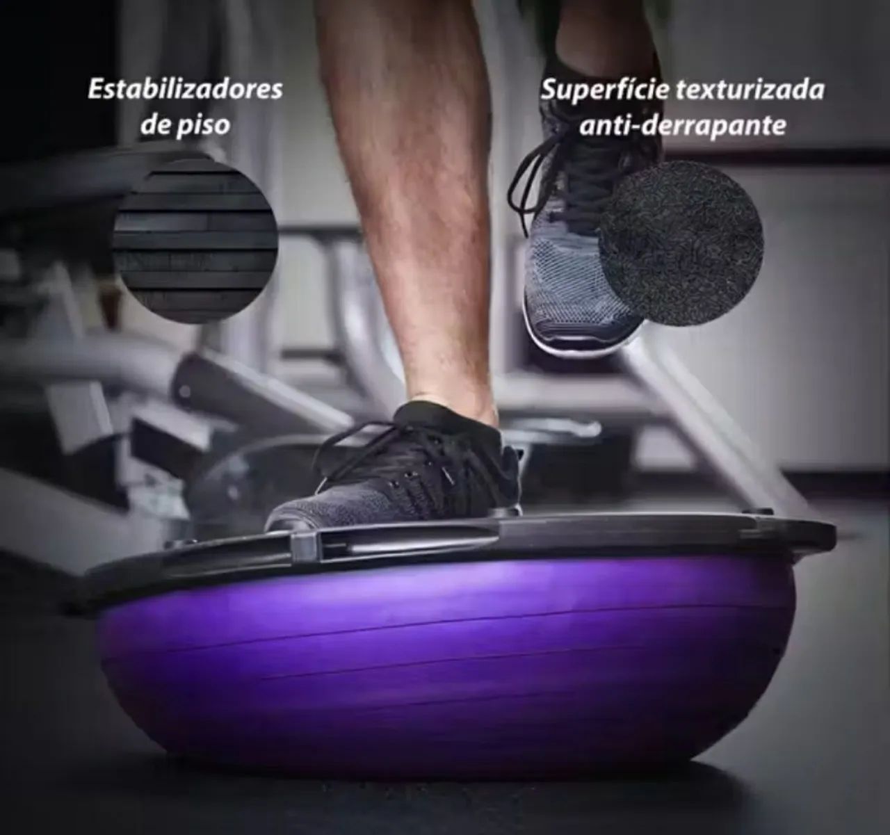Meia bola suíça Bosu - Foto 4