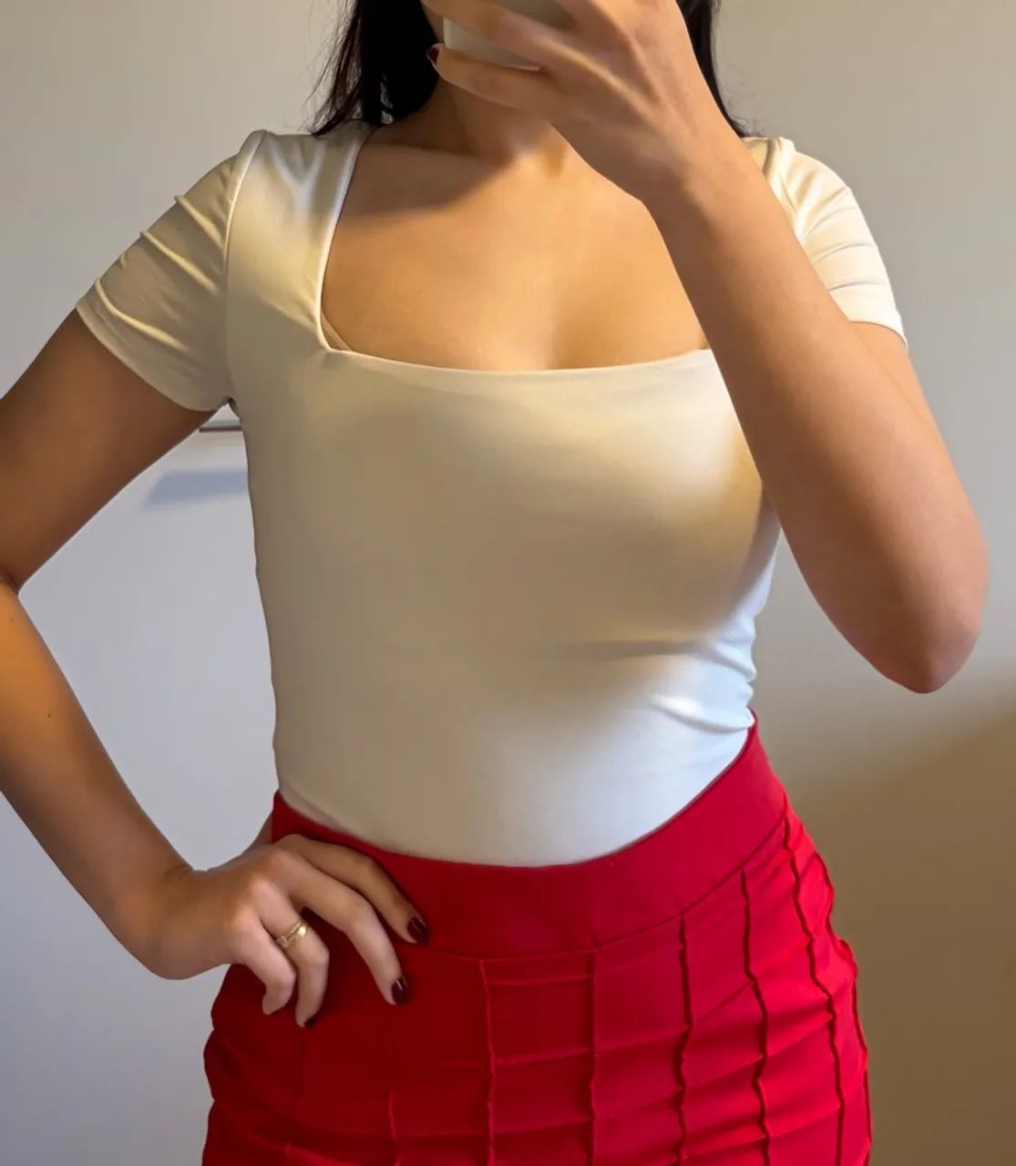 BODY BRANCO SHEIN