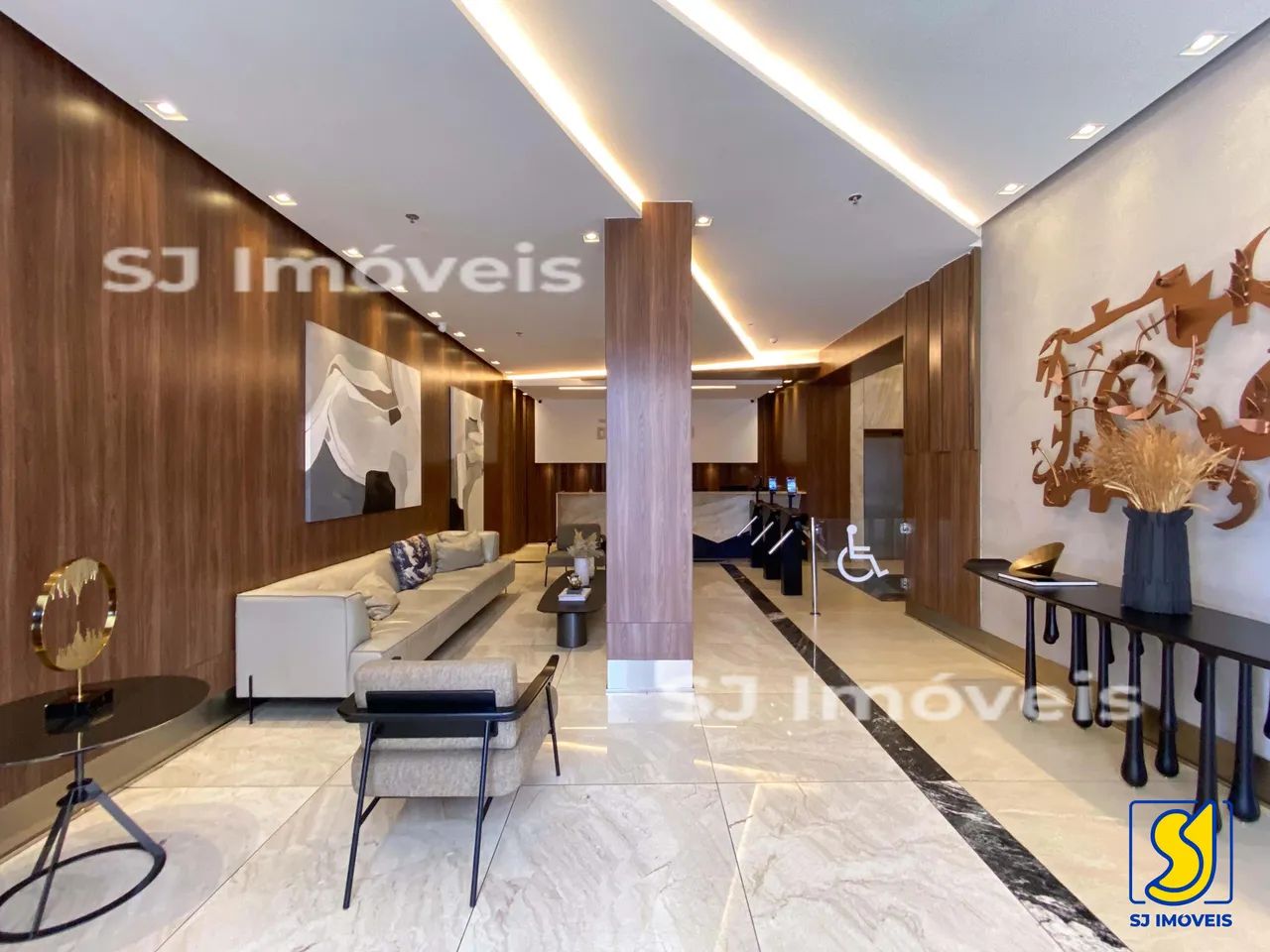 Sala mobiliada na Torre Comercial Del Paseo - Foto 2