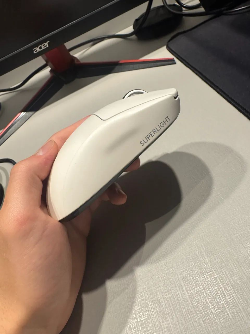 Mouse G pro Super-light Branco - Foto 5
