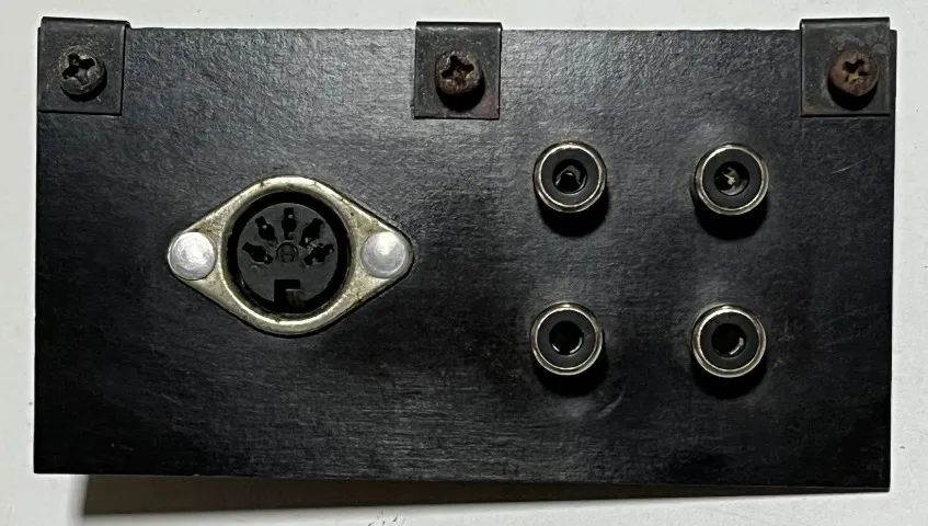 Tape Deck Gradiente S-95 - Conectores Entrada/Saída