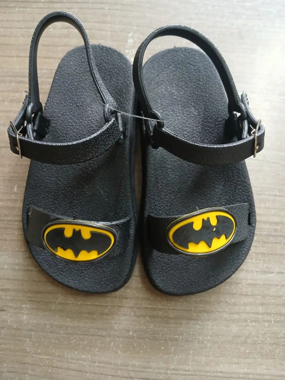 SANDÁLIA INFANTIL BATIMAN NUMERAÇÃO 24 25