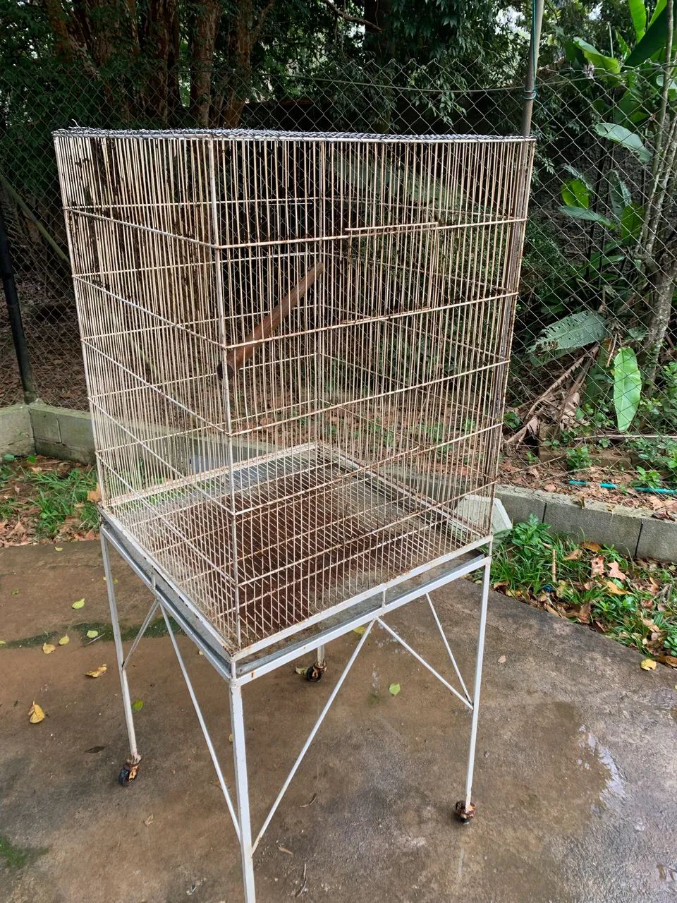 Gaiola grande com rodinhas  - Foto 2