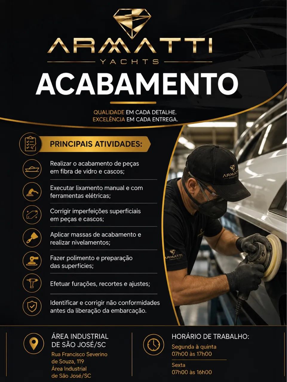 ESTAMOS CONTRATANDO - Armatti Yachts - Foto 4