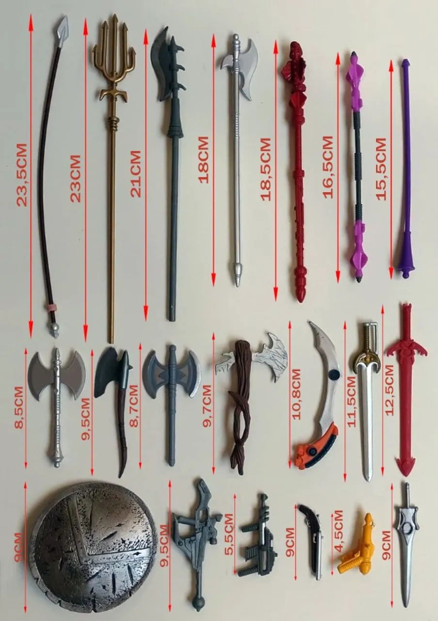 Acessórios para Bonecos e Action Figures