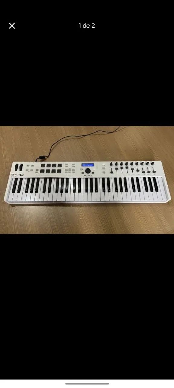 Controlador arturia Keylab essential 61  - Foto 2