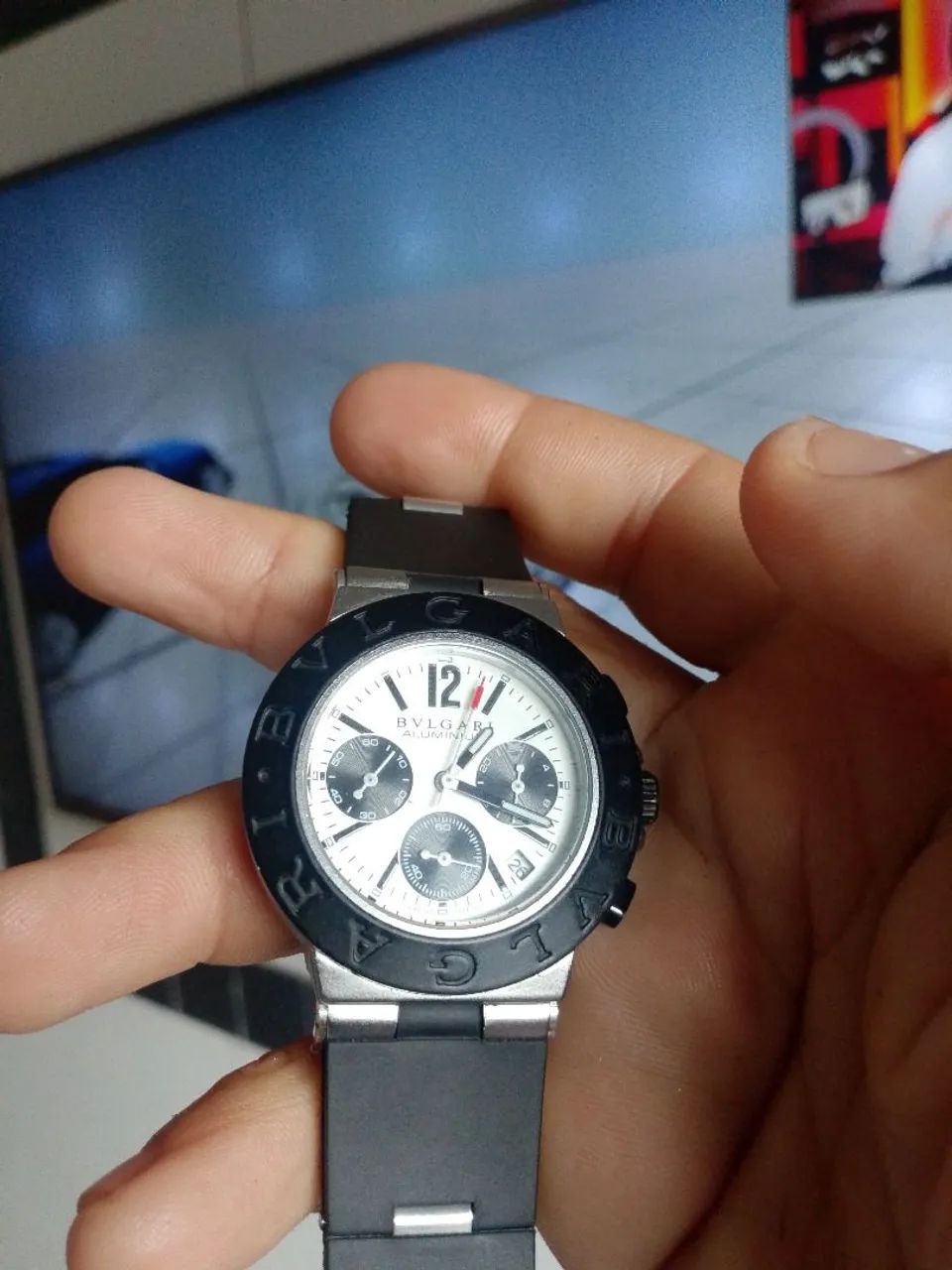 Relógio Bvgari masculino com defeito  - Foto 4