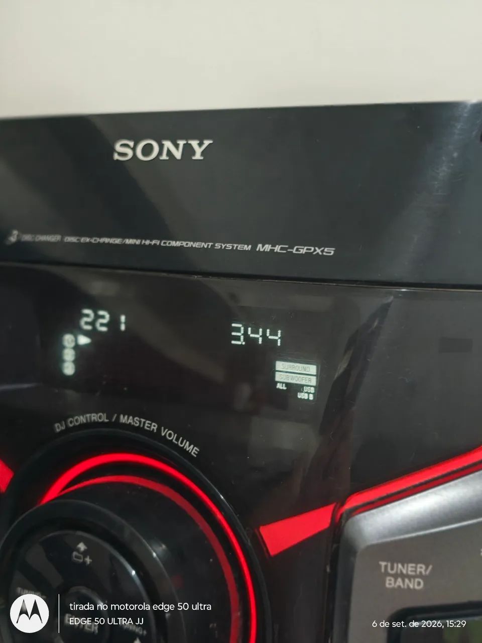 MINI SYSTEM SONY GPX5  - Foto 4