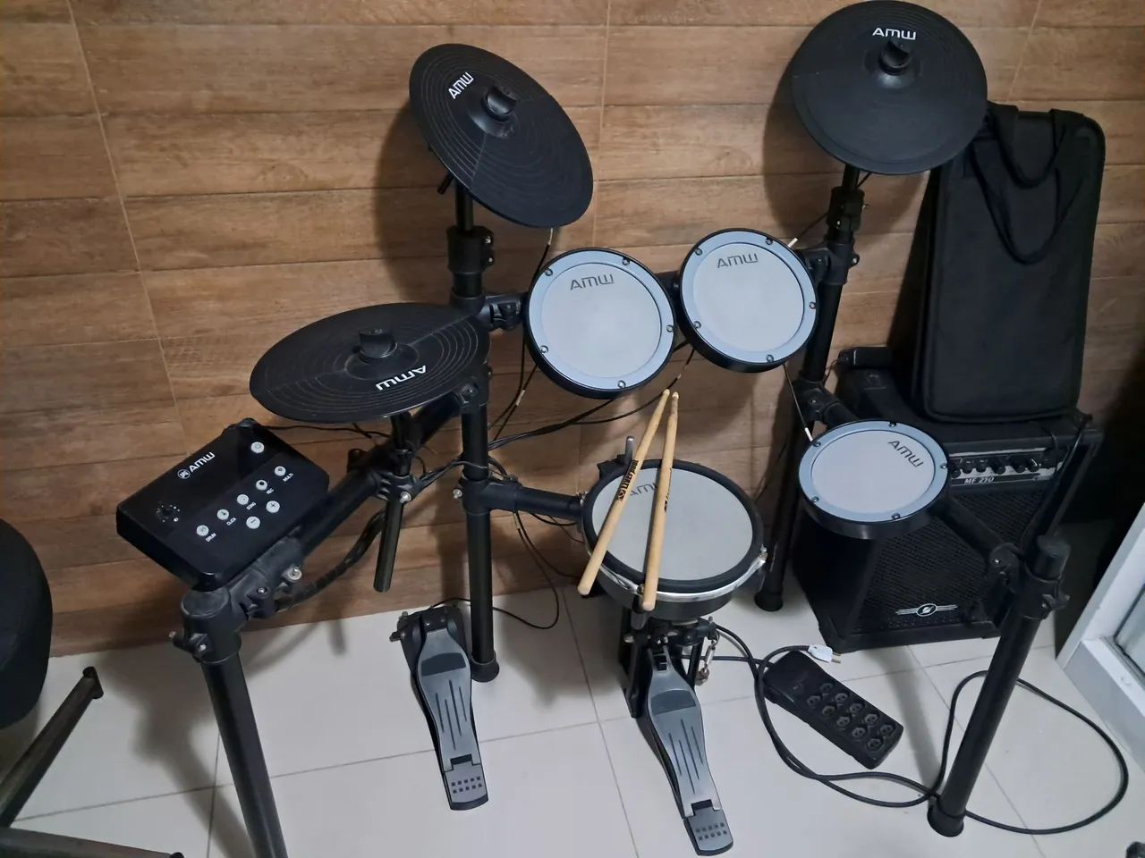 Bateria Eletrônica AMW - Foto 3