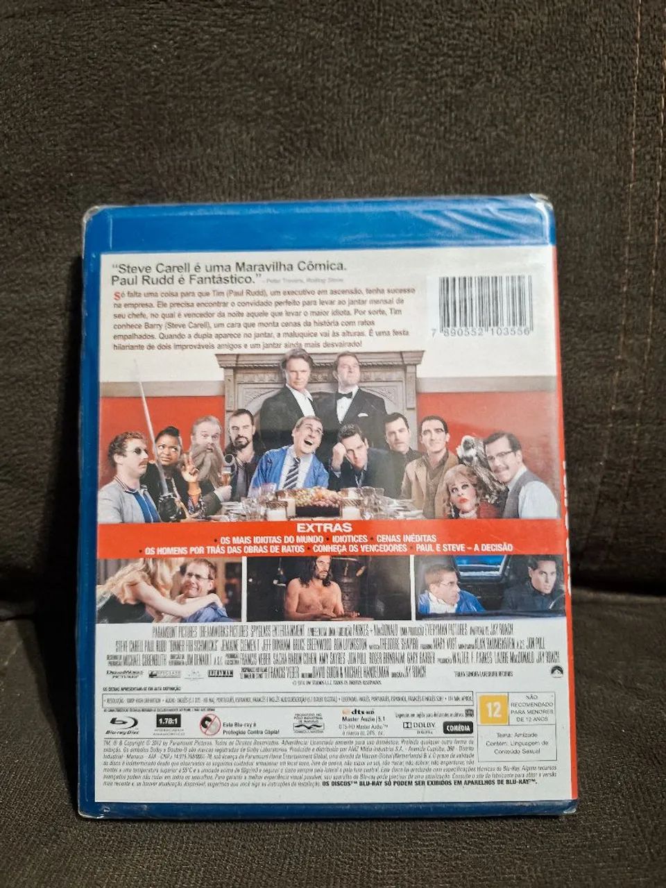 BLU-RAY "Um Jantar para Idiotas" [novo e lacrado]  - Foto 2
