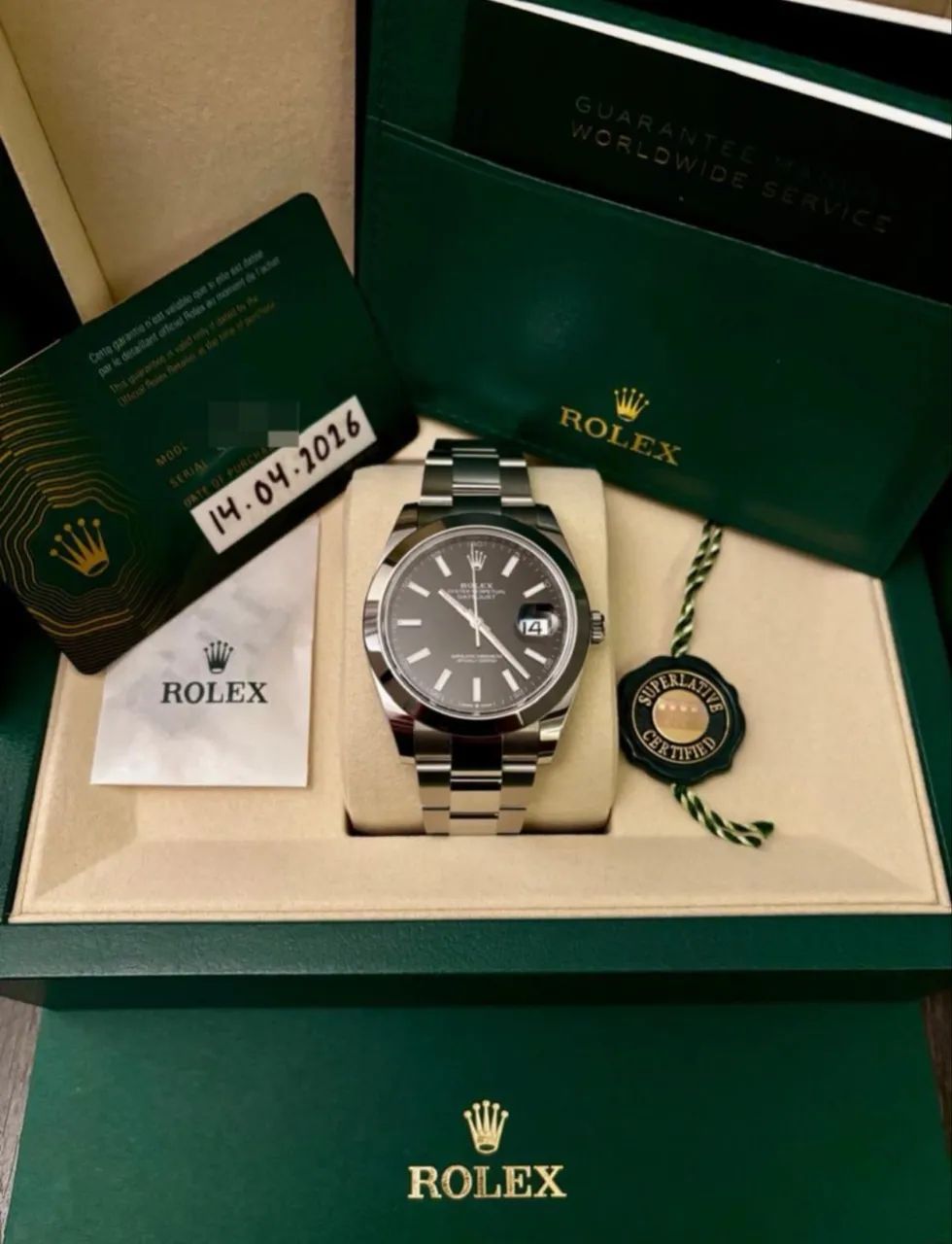 Rolex Date Jus 41mm Zero468228438502952965