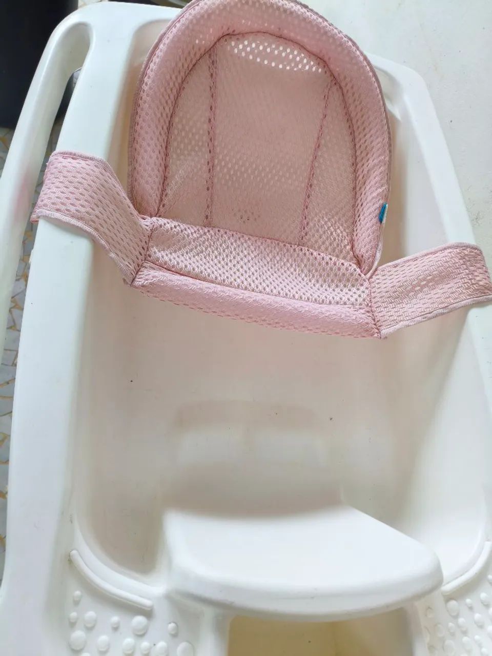 Banheira com suporte e rede proteção da Buba - Foto 3