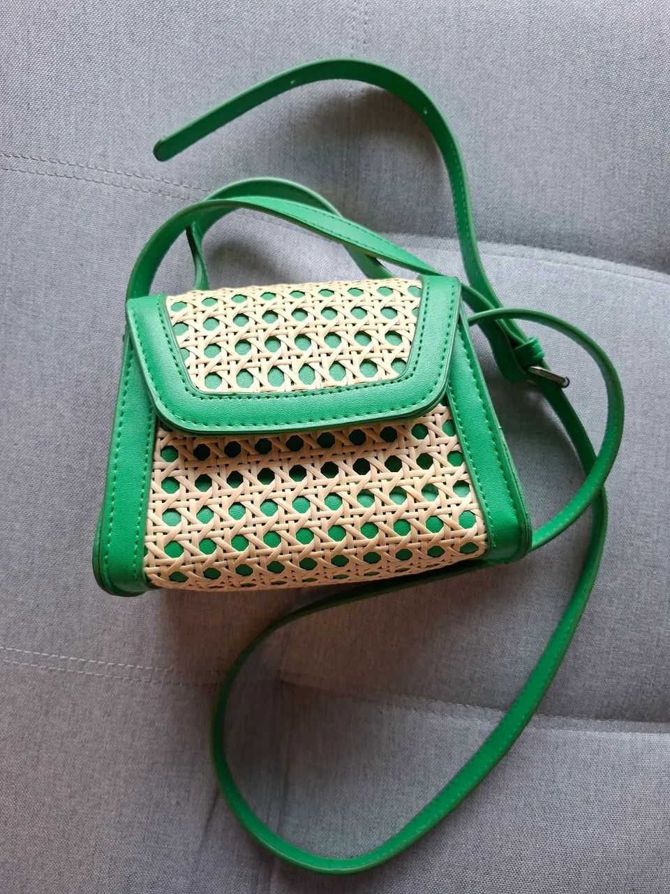 Bolsa pequena satinato