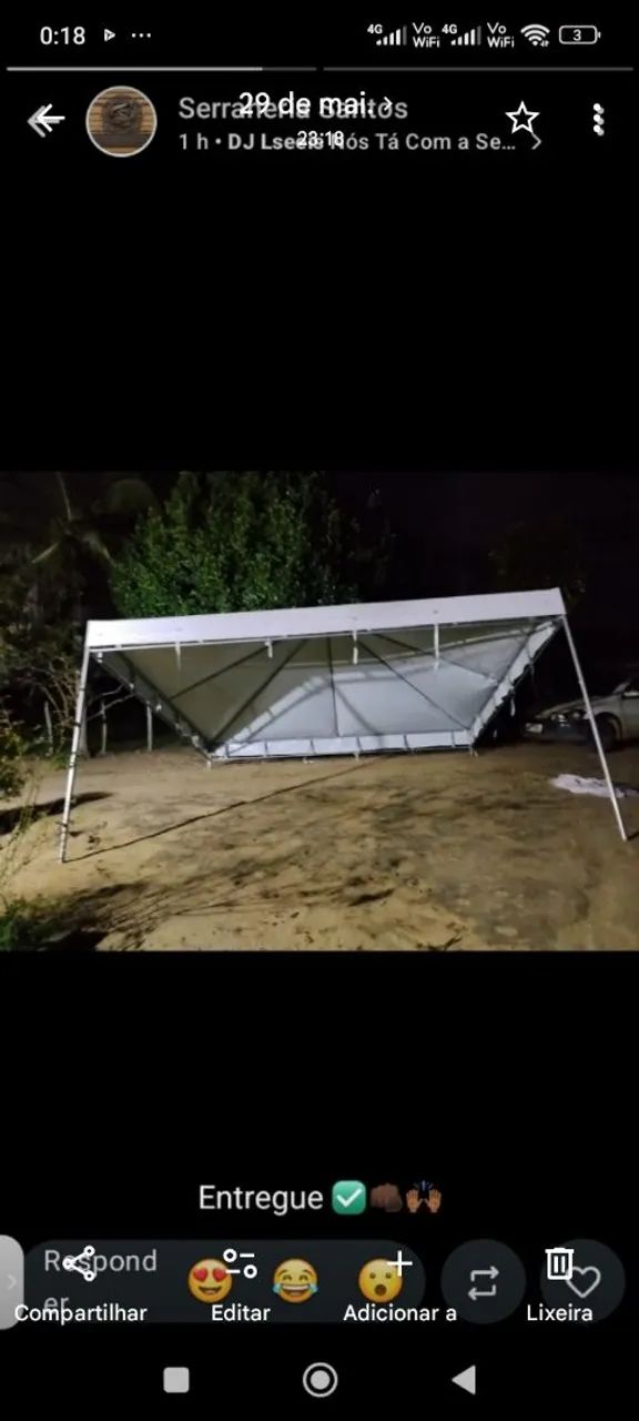 Toldo completo e lonas em geral melhor preço de qualidade 