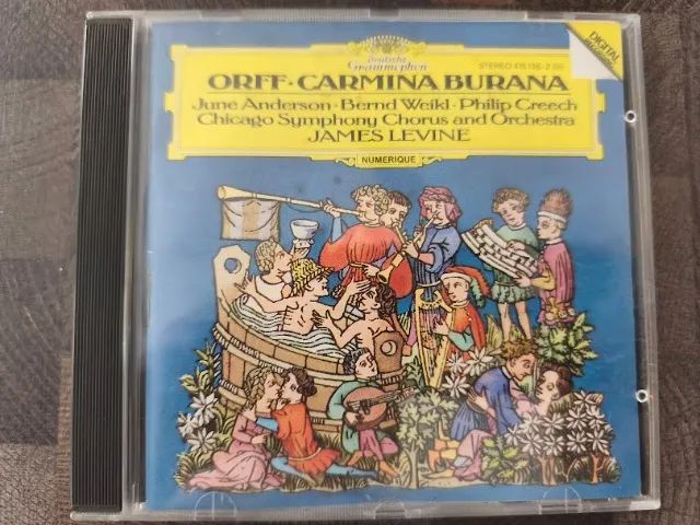Cd Orff - Chicago Symphony Orchestra - Carmina Burana 1985