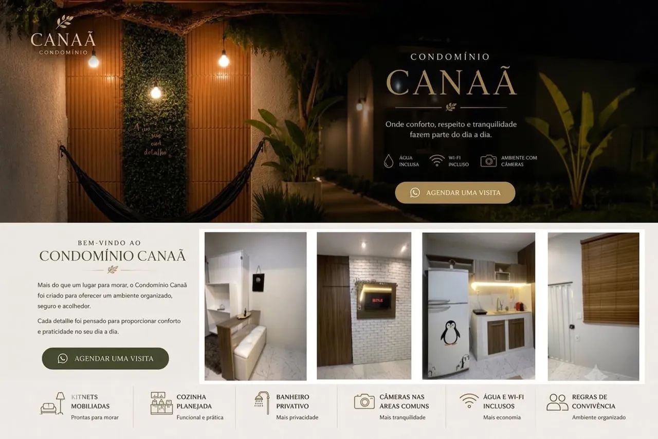 Kitnete Mobiliada e Decorada Caxias  - Foto 3