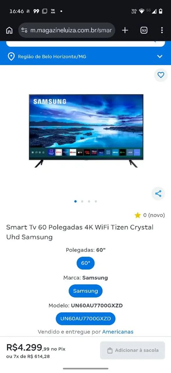 Tv Samsung 