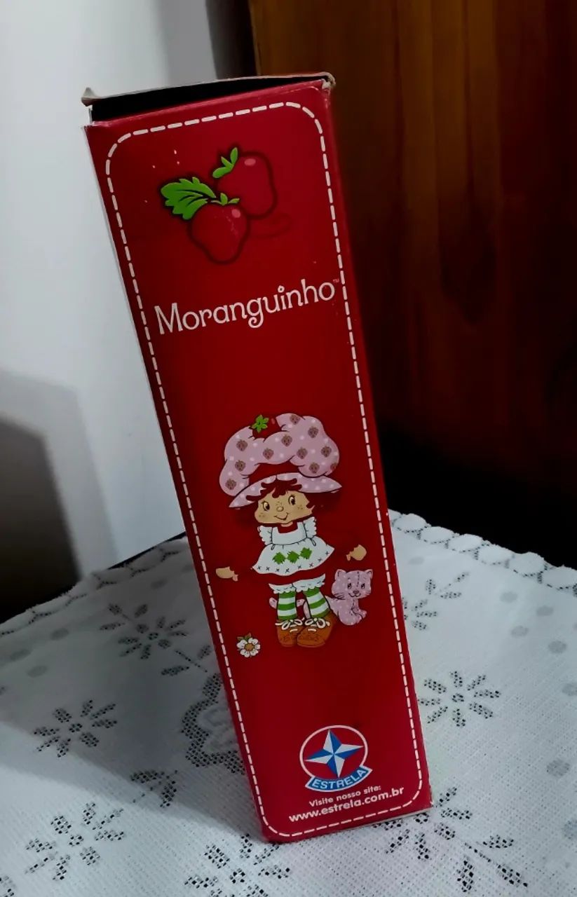 Caixa vazia da boneca Moranguinho - Original - Estrela - Foto 2