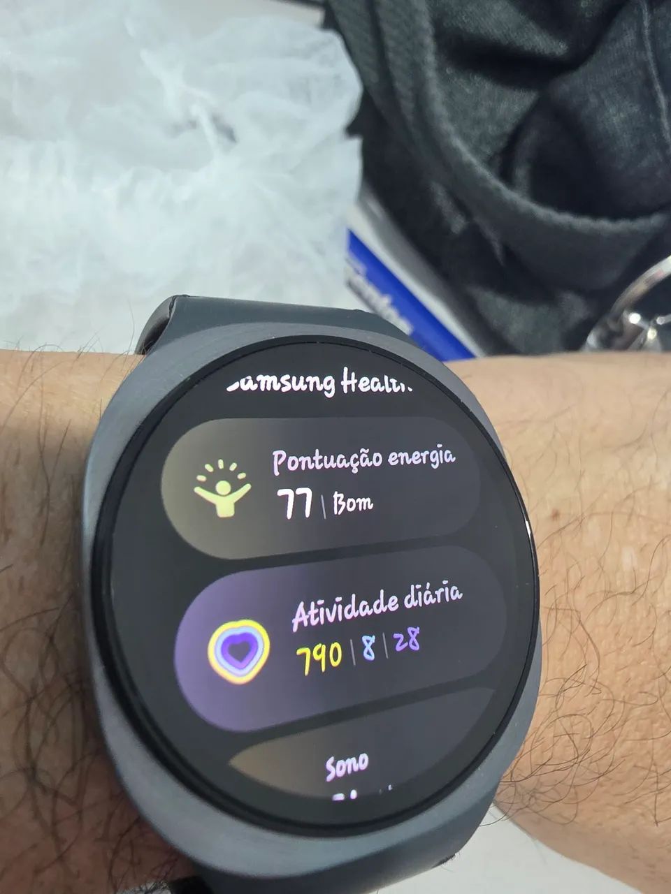 Samsung Galaxy Watch8 40 mm LTE, na cor Grafite - Foto 2