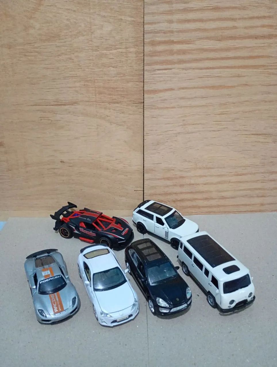 Miniaturas de carrinhos 
