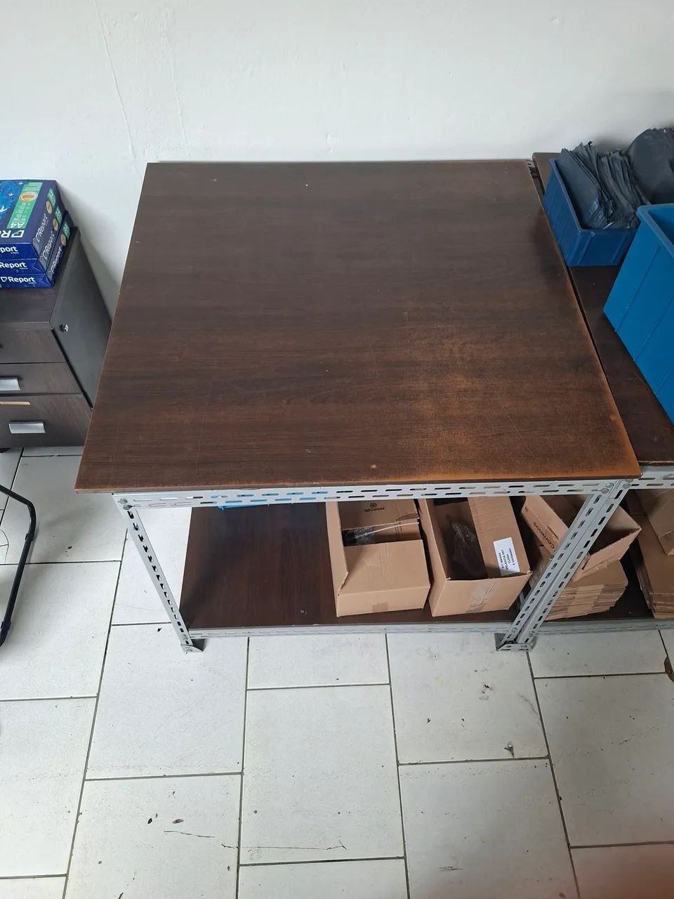 Mesa de separação de produtos