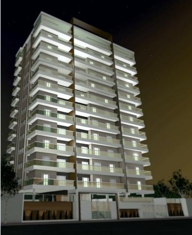 FJ17 - Apto 1 Dorm - Novo 180 mil - Caiçara - Praia Grande - Foto 2