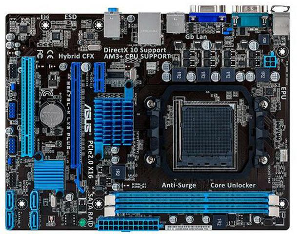 Placa Mãe Asus m5a78l-m Lx3 plus ddr3 am3+ com espelho - Foto 2
