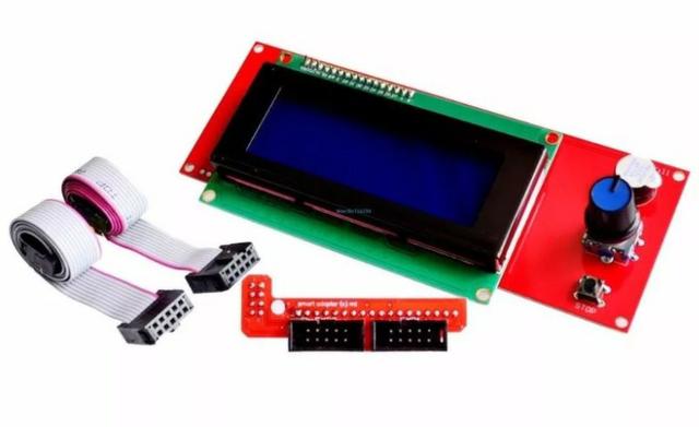 COD-AM240 Tela Lcd 2004 Smart Controller Impressora 3d Ramps Cnc Arduino