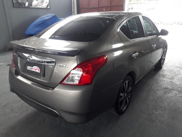 Nissan versa SL 1.6 CVT FLEX C/ 9000 MIL KM - Foto 6