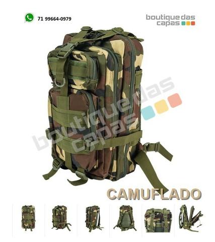Mochila Tática Assault Militar molle Trilha polícia exército 30L notebook macbook