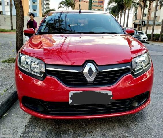 Logan Authentique Flex 1.0 12V 4p Vermelho