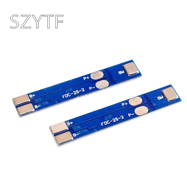 Placa proteção/carregamento bms pcb 2s 3a  7.4v nominal  4.4v máximo  - Foto 4
