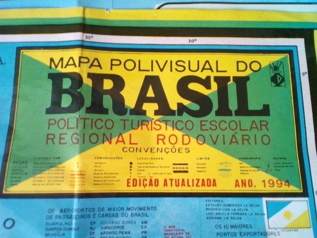 3 mapas antigos brasil, florianopolis SC - Foto 4