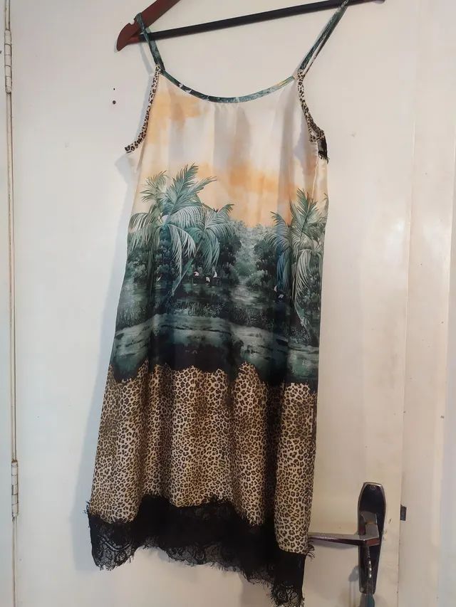 Vestido estampado P - Foto 4