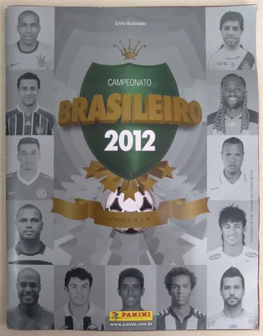 Álbum de figurinhas Campeonato Brasileiro 2012