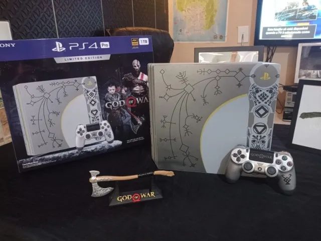 Sony PlayStation 4 Pro 1TB Limited Edition Console - God of War