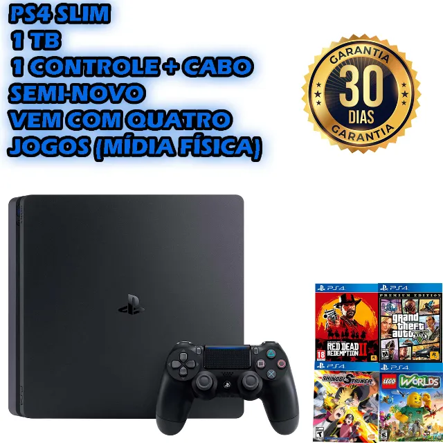 Playstation 4 completo  +1345 anúncios na OLX Brasil