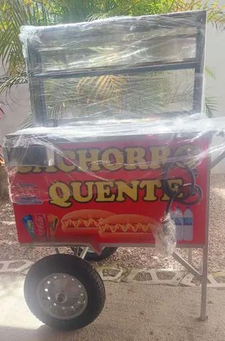 Carrinho de cachorro quente 