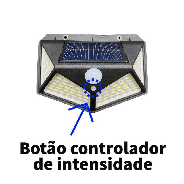Luminária LT-1000 com Energia Solar e à Prova d'água com 100 LEDs e Entrega Rápida! - Foto 4