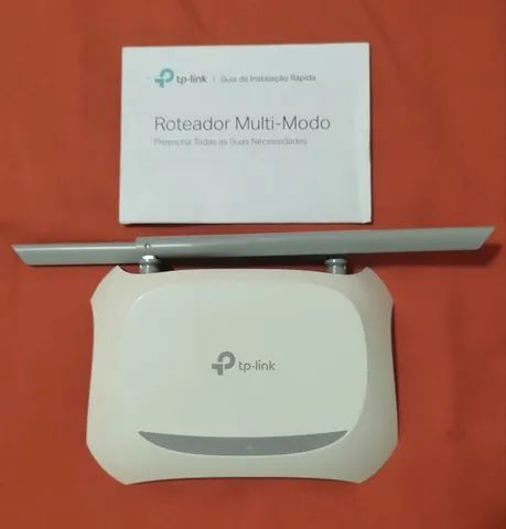 Roteador Tp-link Tl-wr840n Branco #3554319309 - Foto 3