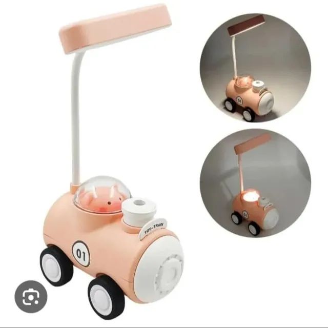Mini Trem Luminária de Led e Apontador - Foto 2