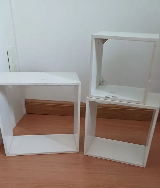 Kit 3 Nichos MDF