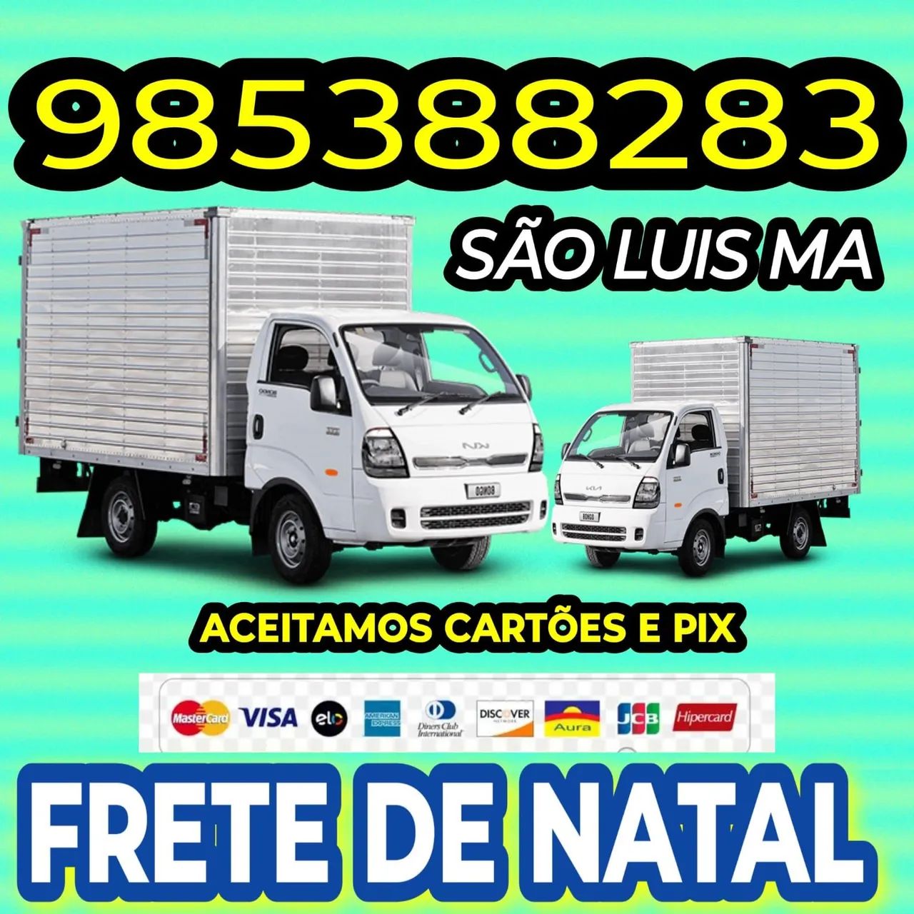 Frete e mudança disponível para você frete