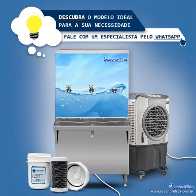 Bebedouros de água gelada, alta performance, modelos de 25L, 50L, 100L e 200L - Foto 2