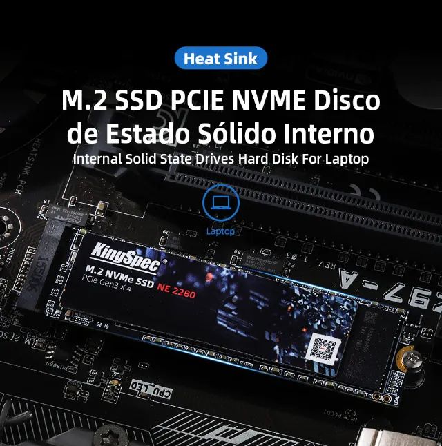 Ssd M.2 Nvme 128gb 256gb Pcie 3.0 Para PC Ou Notebook - Foto 6