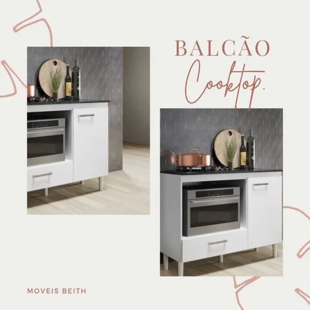 Promoção Balcao para Cooktop - 15/11 