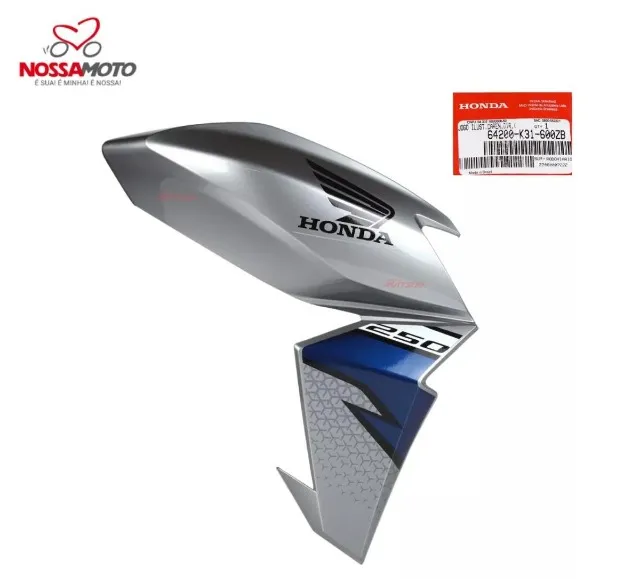 Carenagem Direita Tanque Cb250f Twister 2019 Prata Original