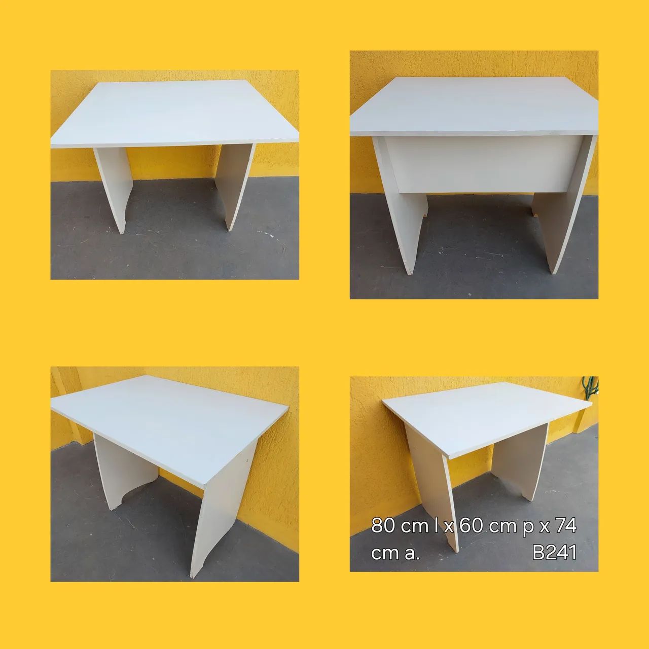 Mesa escritorio 80 cm X 60 cm B241