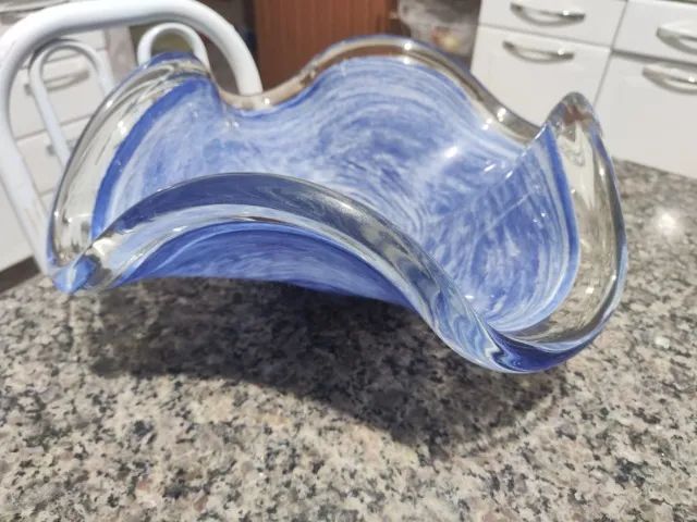 Centro de mesa em cristal murano