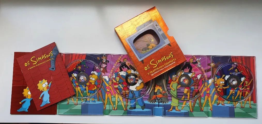 DVD's dos Simpsons - 5ª Temporada - Foto 3